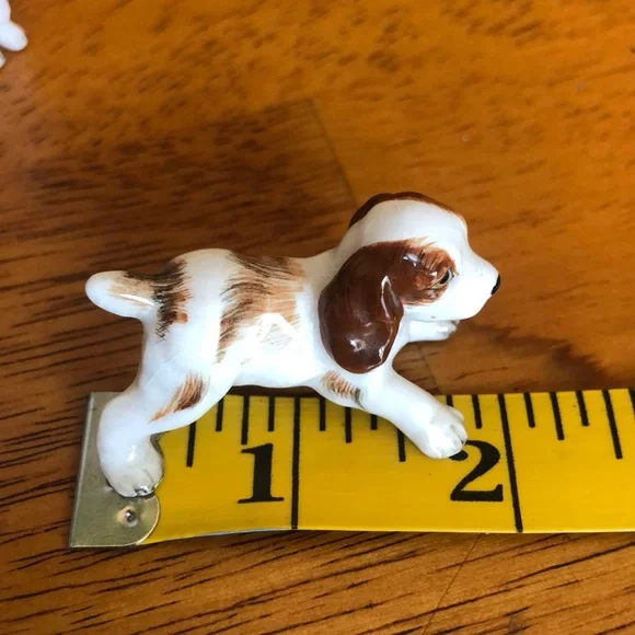 Miniature Ceramic Dog Figurines Collection—lot of 7 - Picture 5 of 16